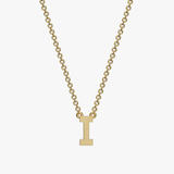 Single Initial Necklace