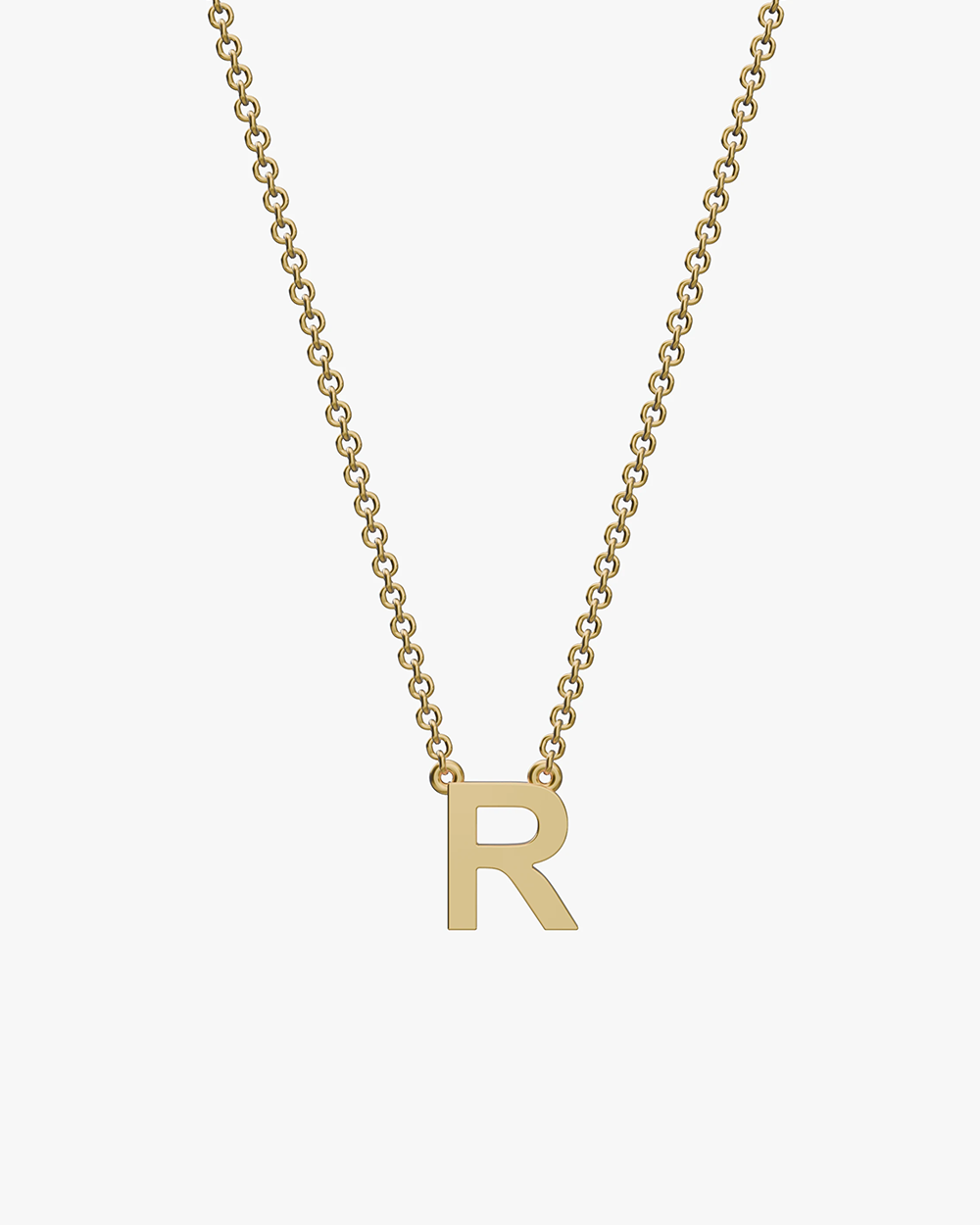 Single Initial Necklace