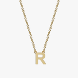 Single Initial Necklace