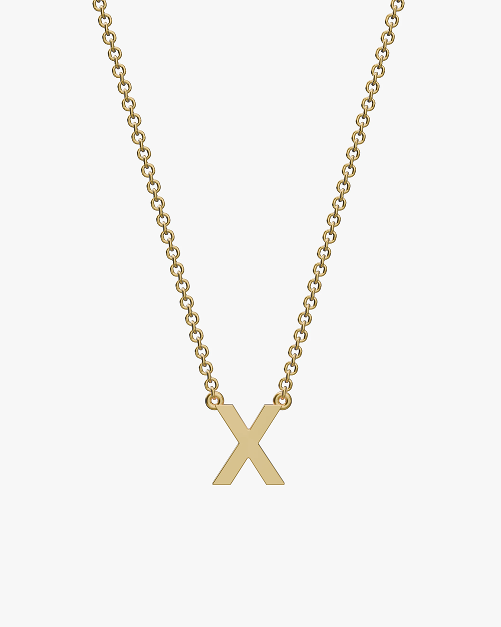 Single Initial Necklace