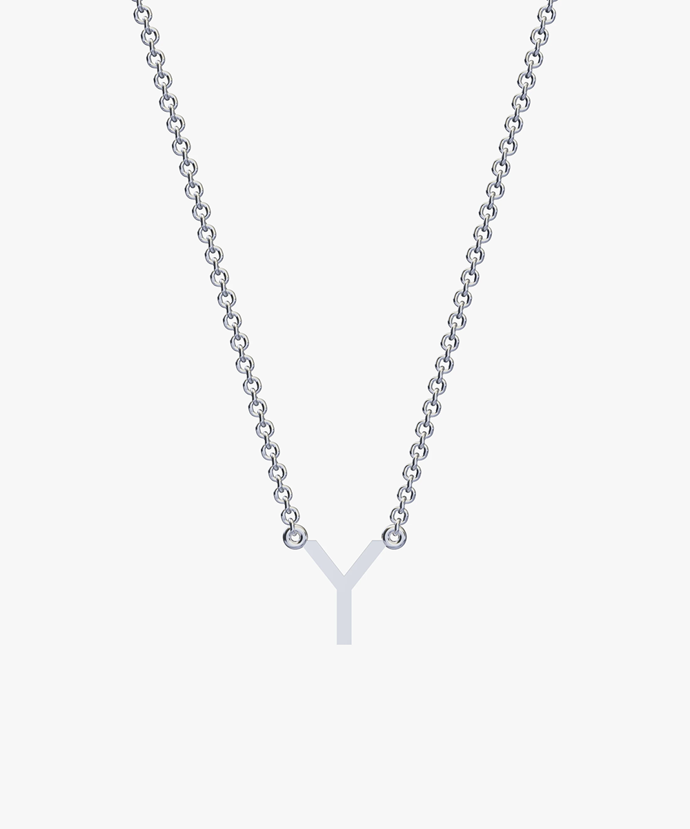 Single Initial Necklace