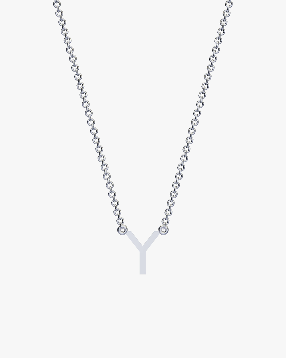 Single Initial Necklace