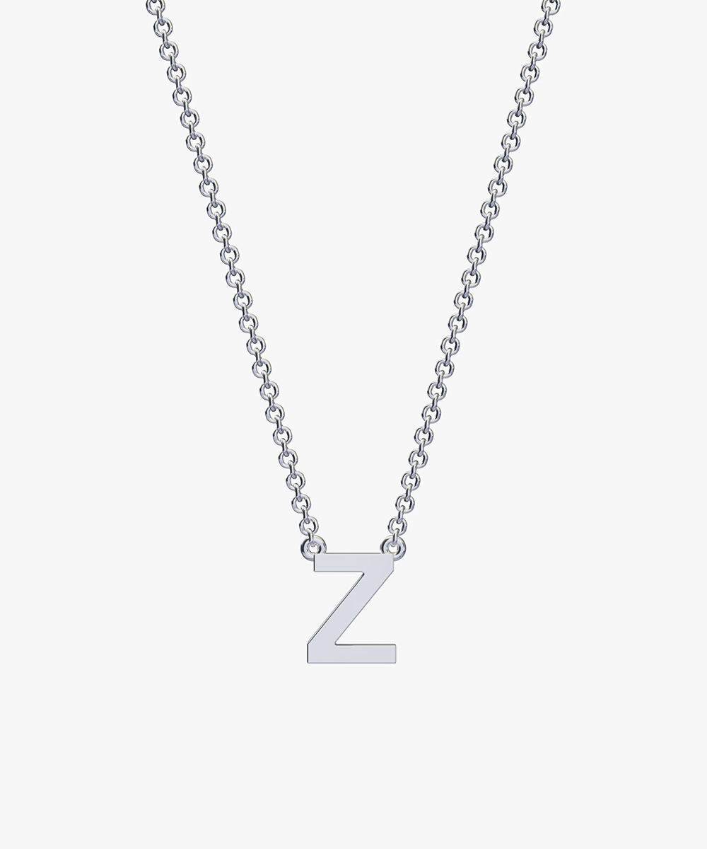 Single Initial Necklace