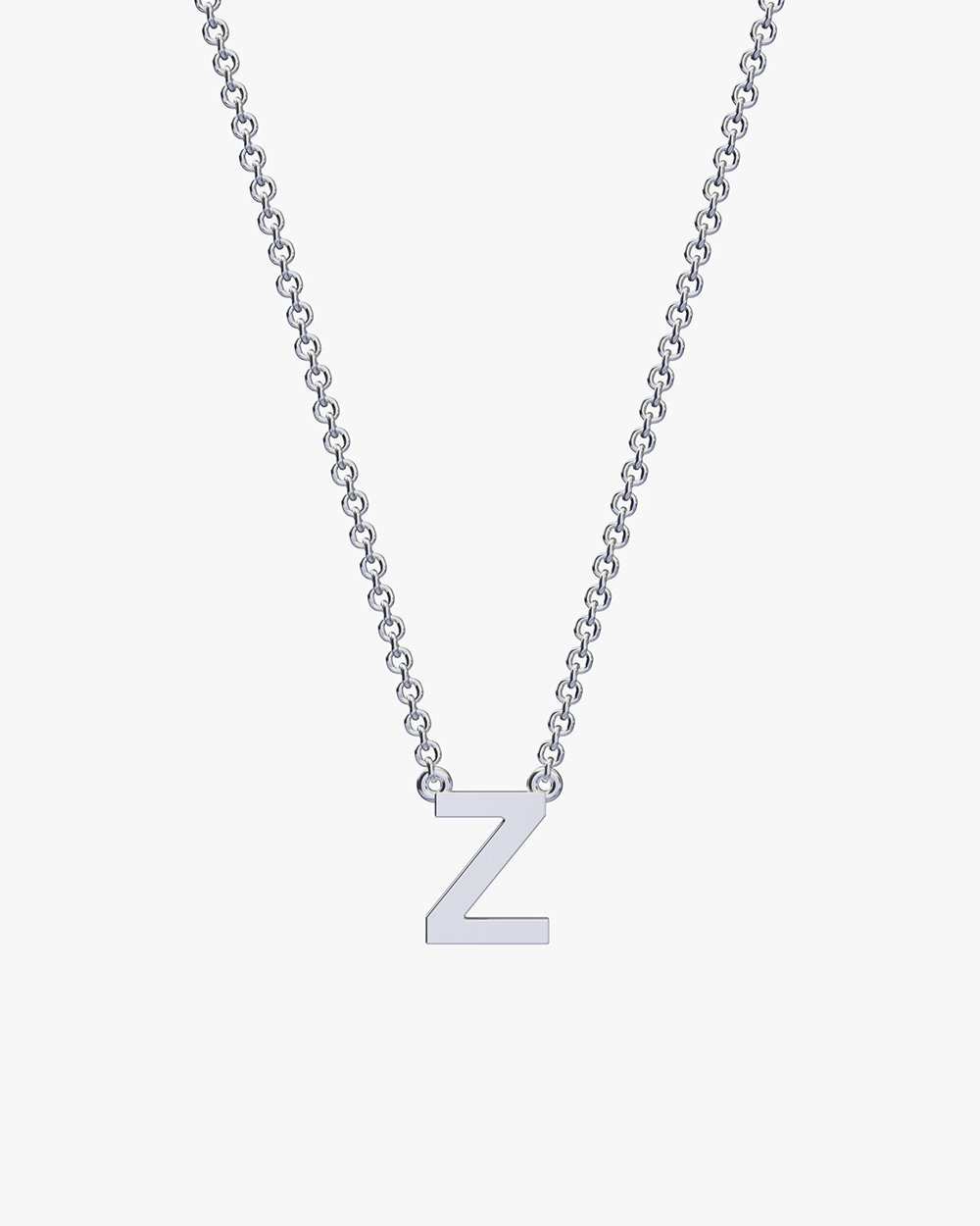 Single Initial Necklace