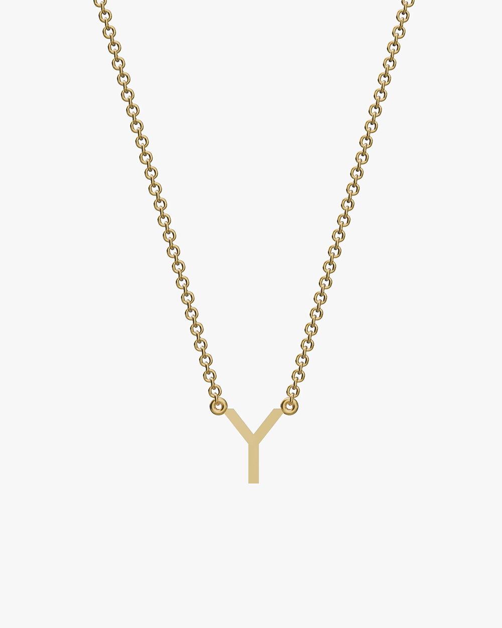 Single Initial Necklace