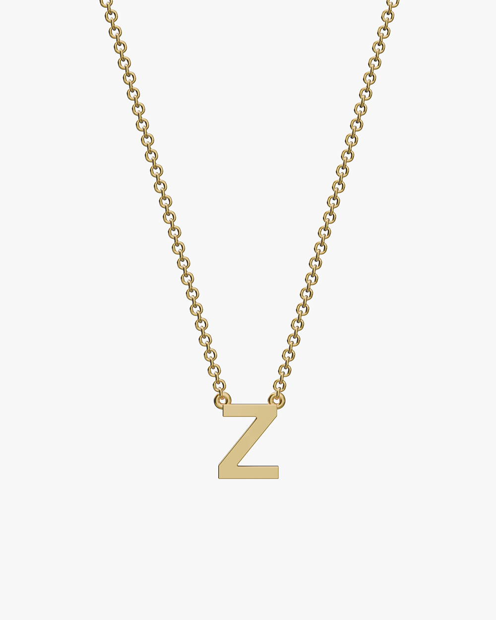 Single Initial Necklace