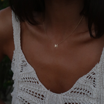 Single Initial Necklace