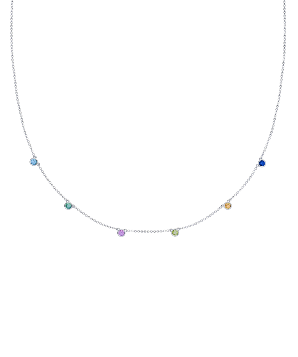 Multi Birthstone Necklace