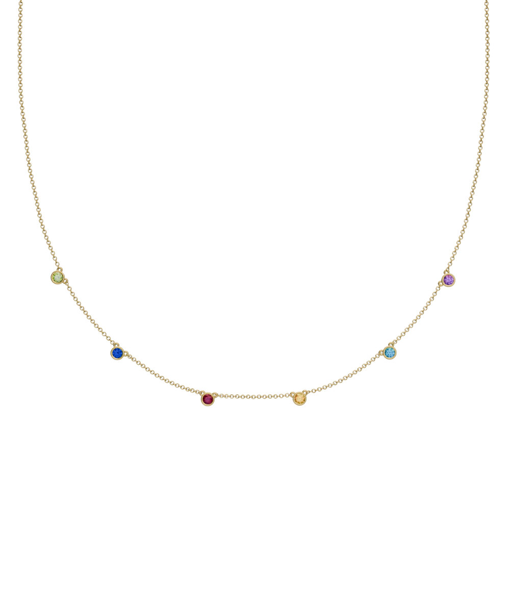 Multi Birthstone Necklace