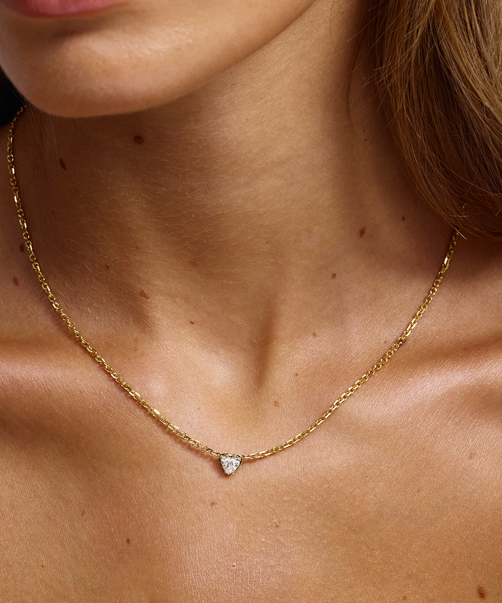 Sloan Heart Diamond Necklace classajewellers