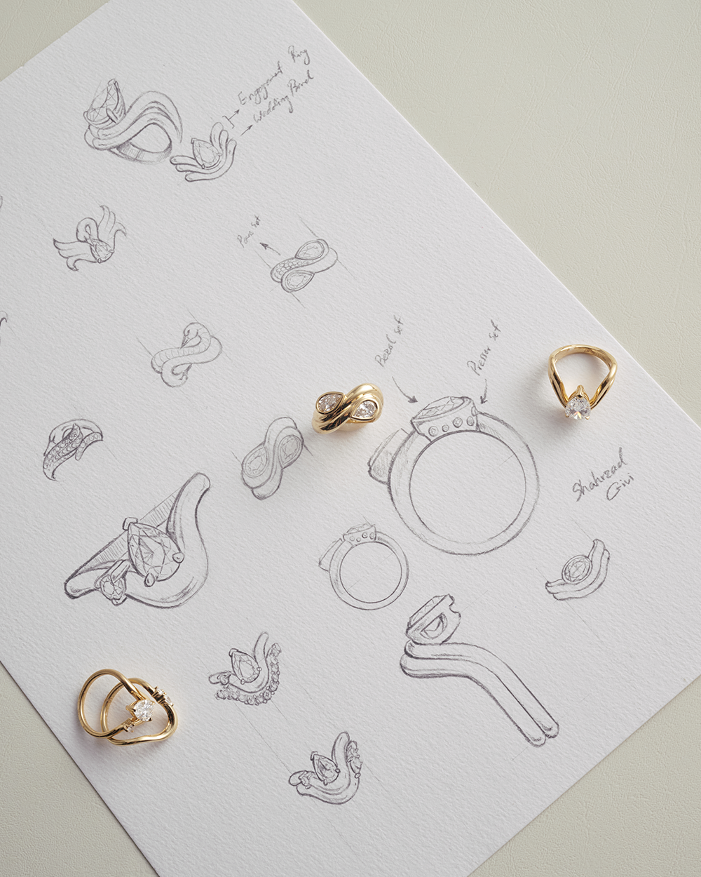 Maeve Curved Diamond Band