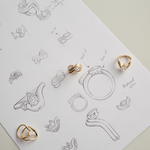 Maeve Curved Diamond Band