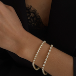 4.00ct Crown Set Tennis Bracelet - 18ct Yellow Gold