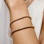 Tennis Bracelet 9ct Yellow Gold