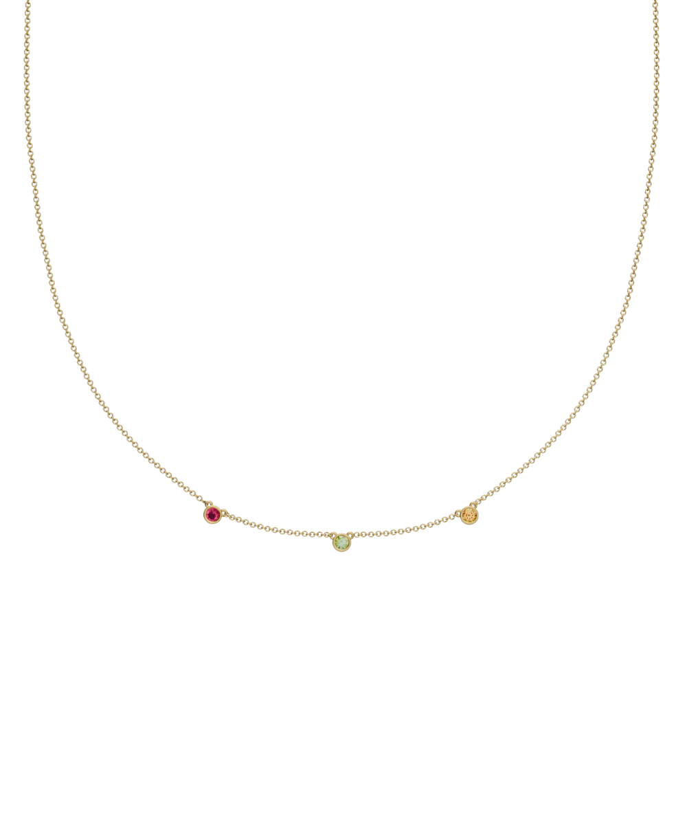 Multi Birthstone Necklace