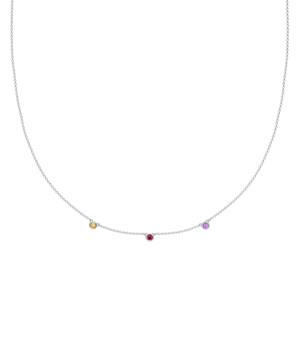 Multi Birthstone Necklace