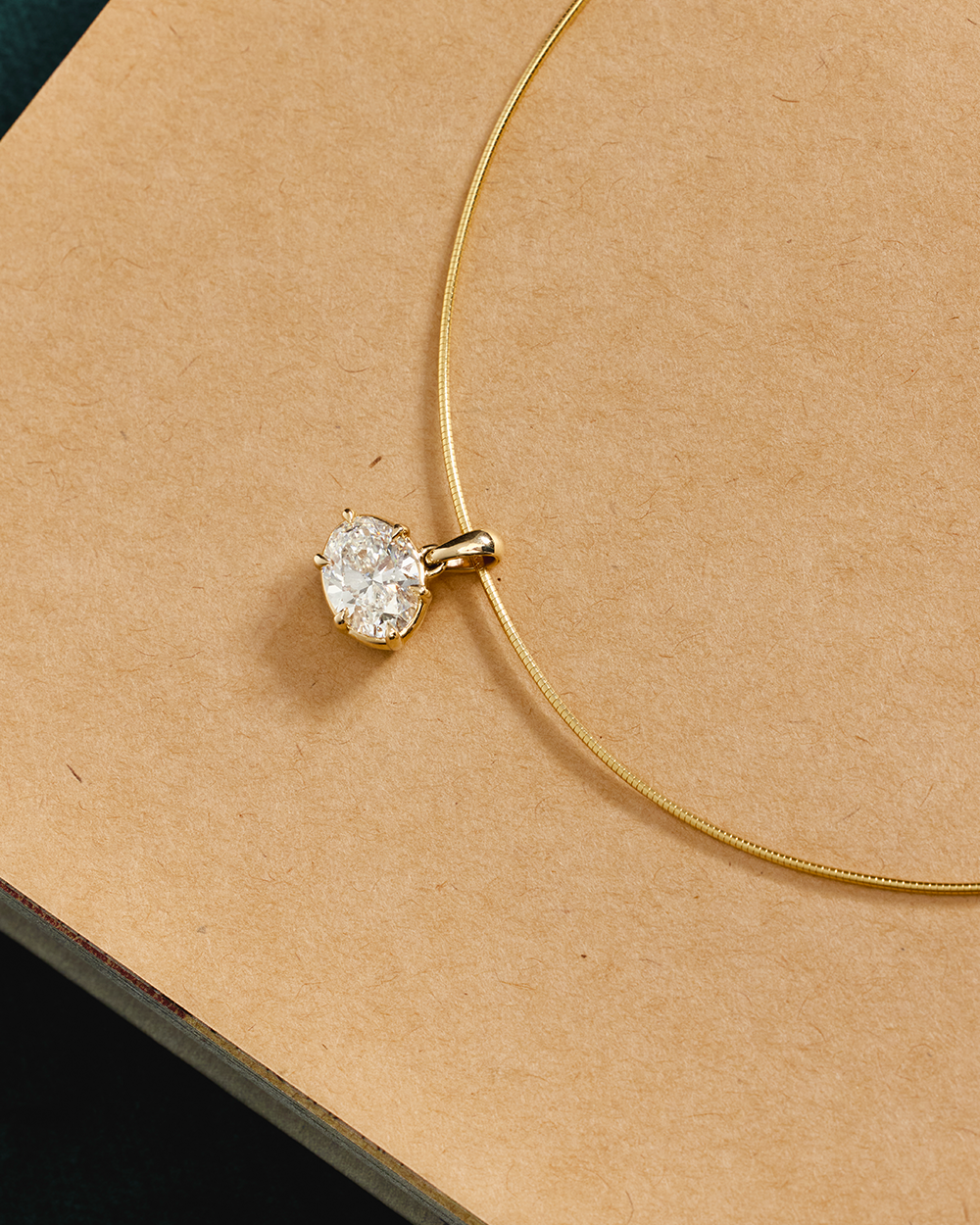 Victoria Oval Diamond Necklace