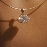 Victoria Oval Diamond Necklace