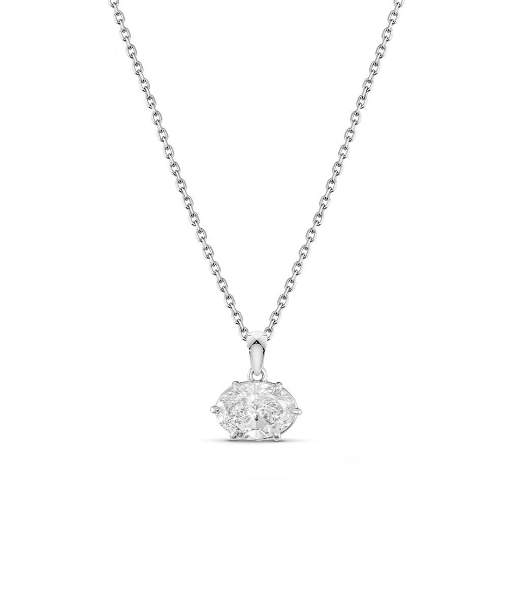 Victoria Oval Diamond Necklace