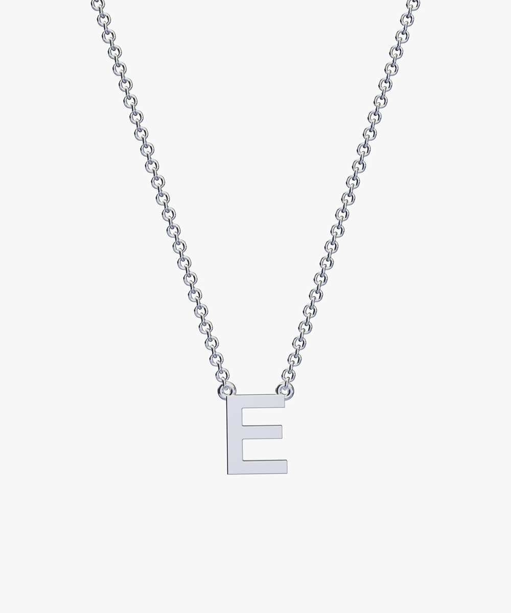 Single Initial Necklace