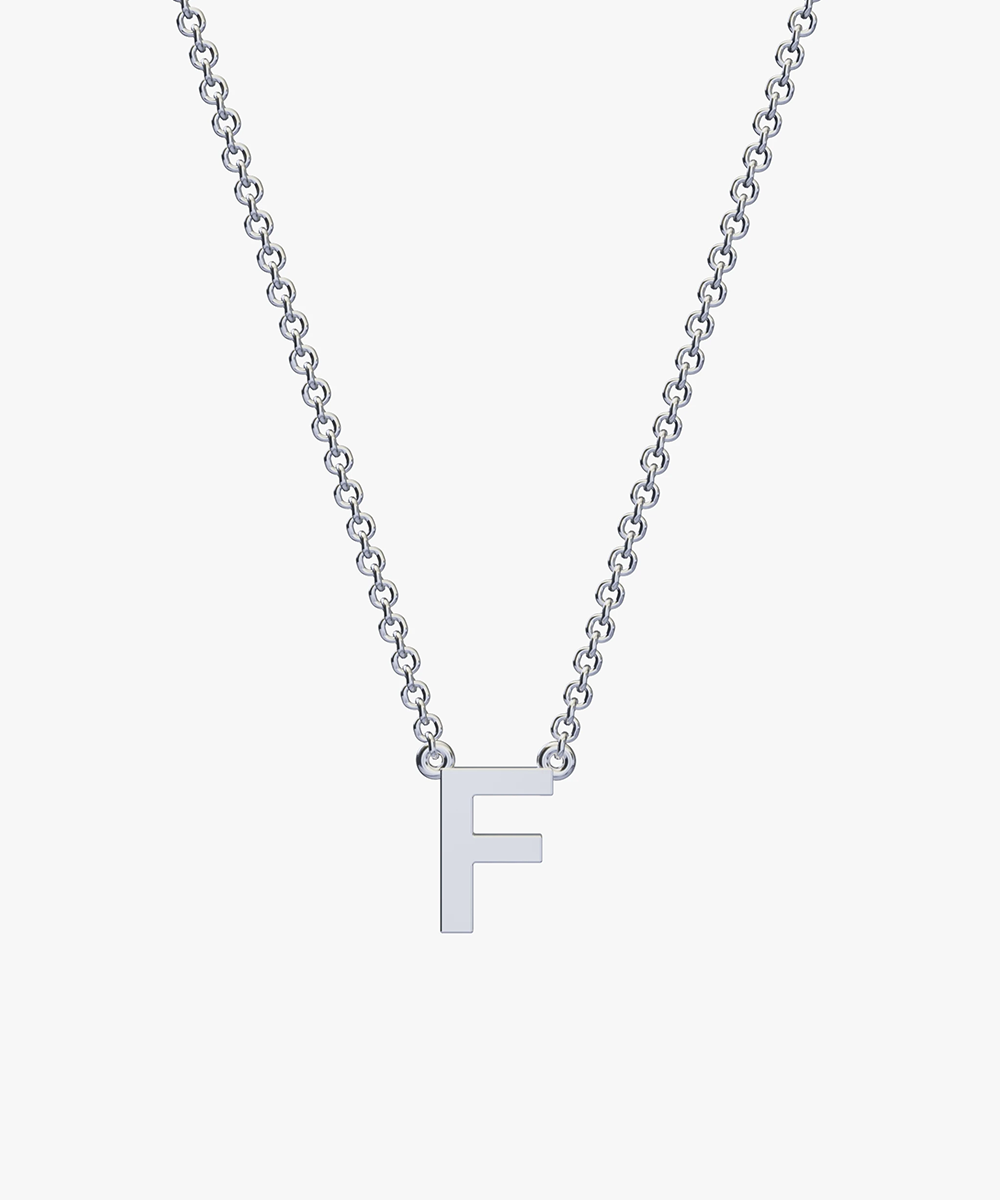 Single Initial Necklace