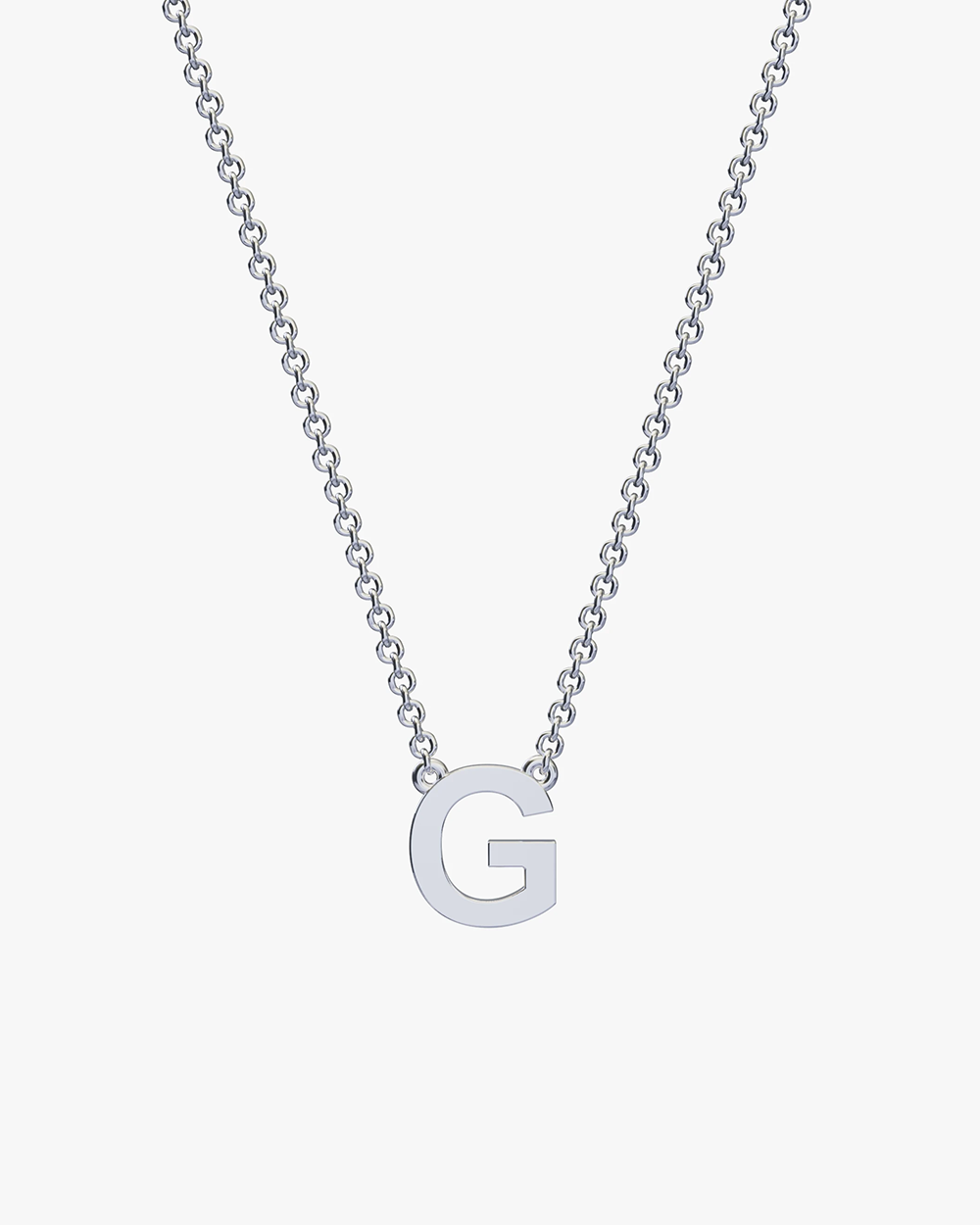 Single Initial Necklace