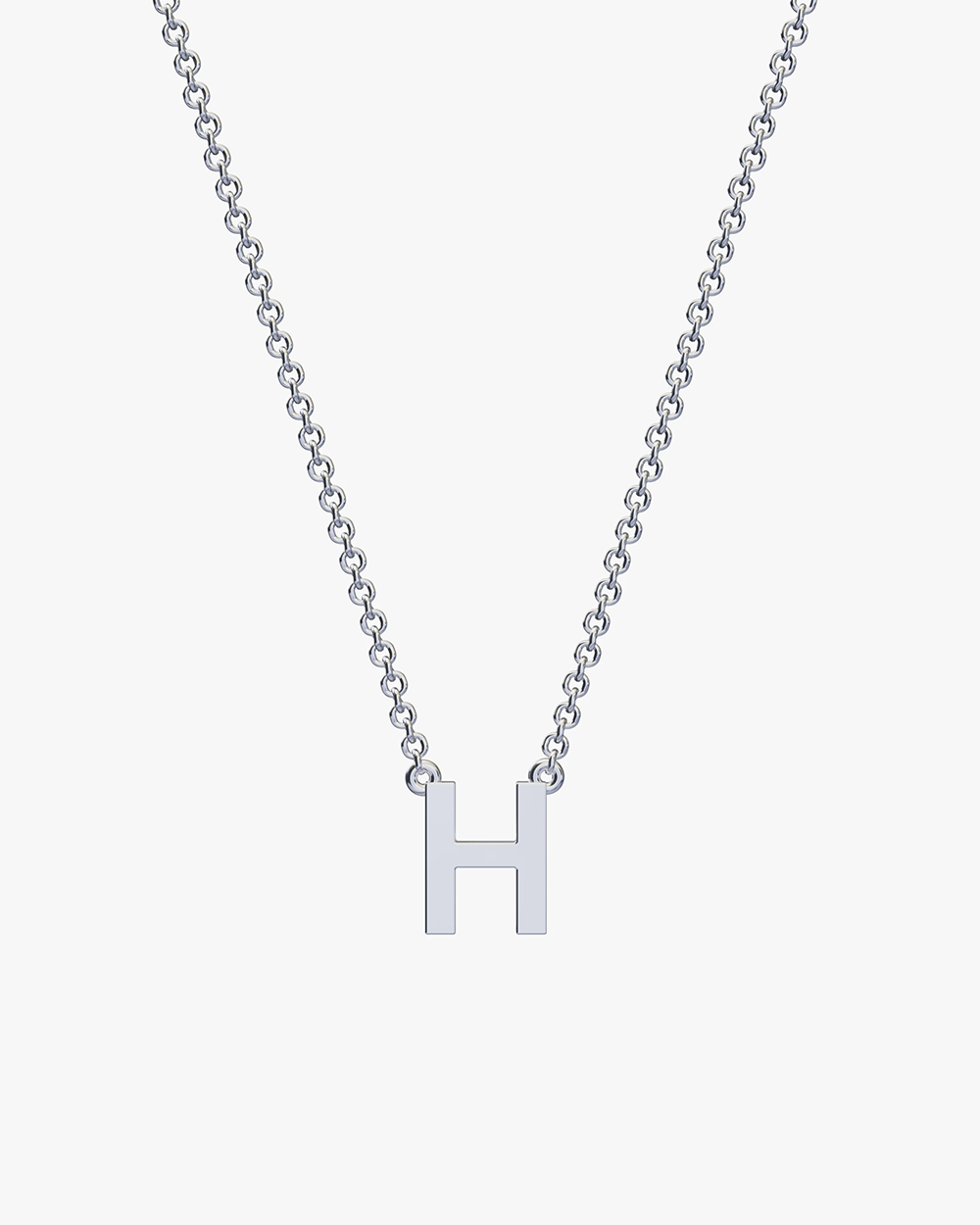 Single Initial Necklace