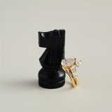 Yasmin 1.53ct Pear Diamond Ring
