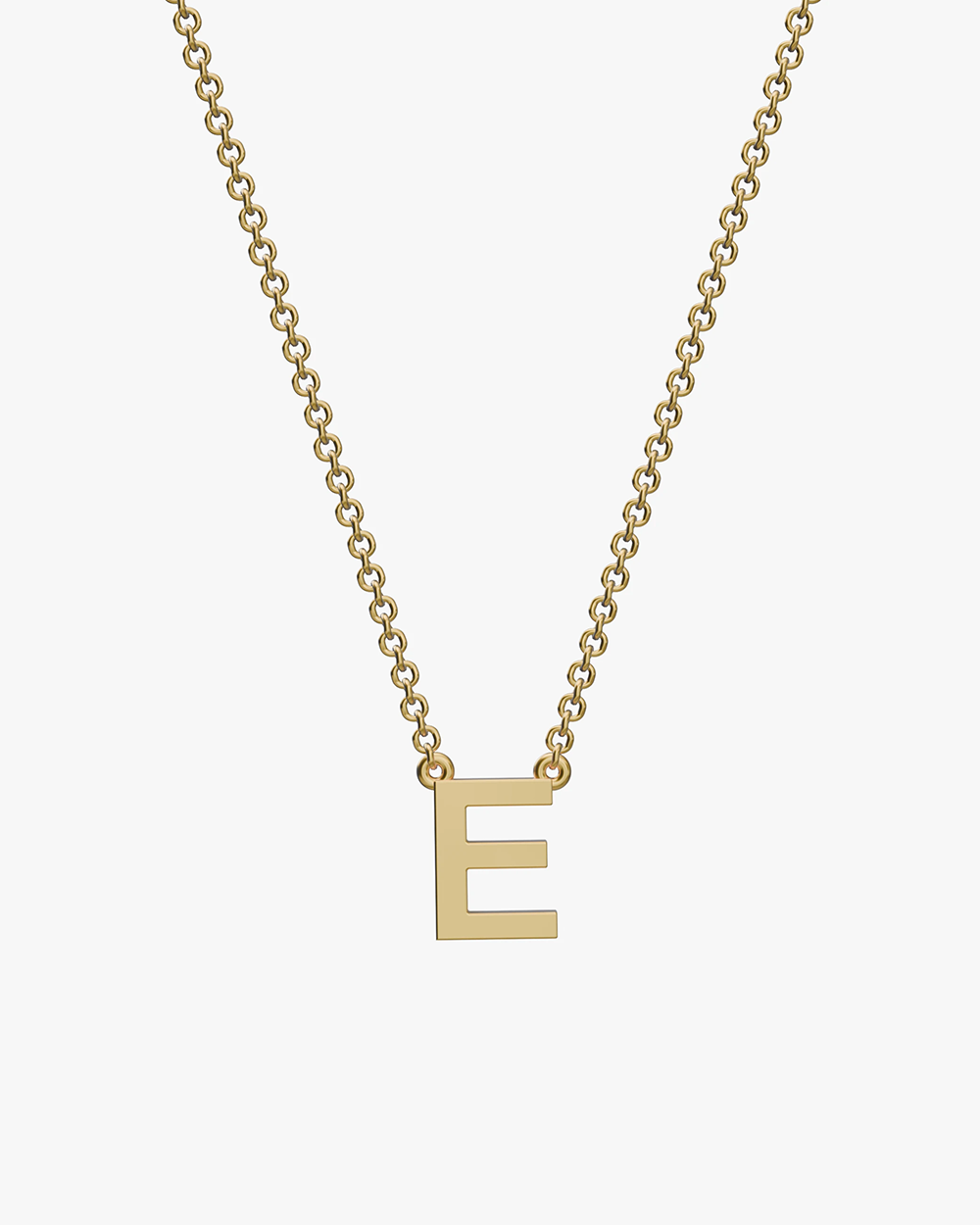 Single Initial Necklace