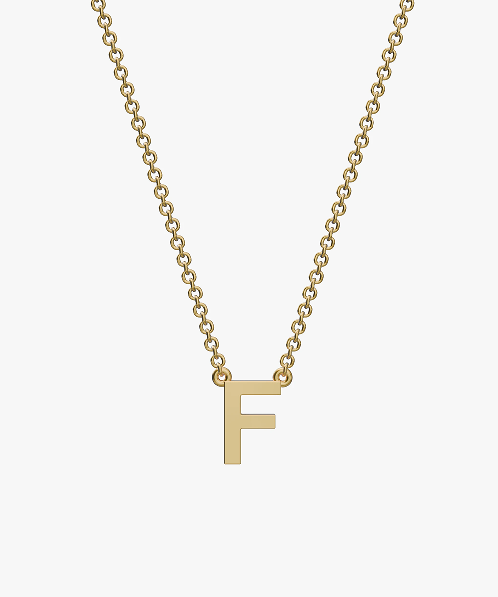 Single Initial Necklace