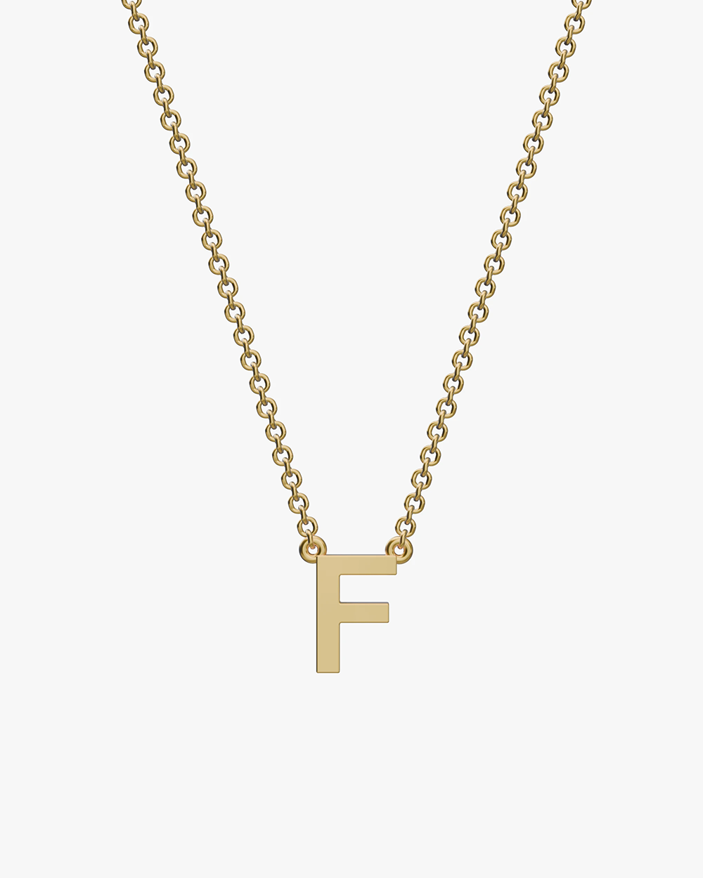 Single Initial Necklace