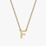 Single Initial Necklace