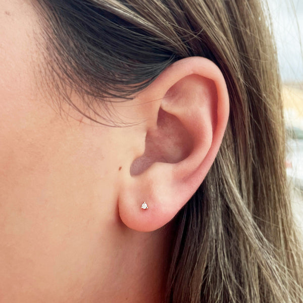 Petite Diamond Earring