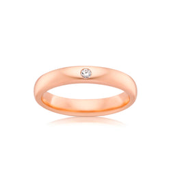 9ct Rose Gold Proposal Ring